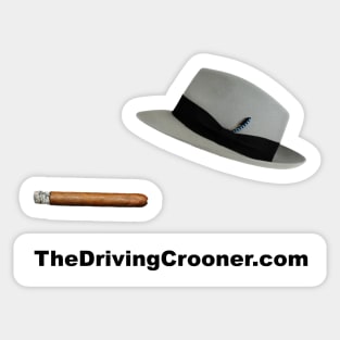 Driving with The Driving Crooner Sticker